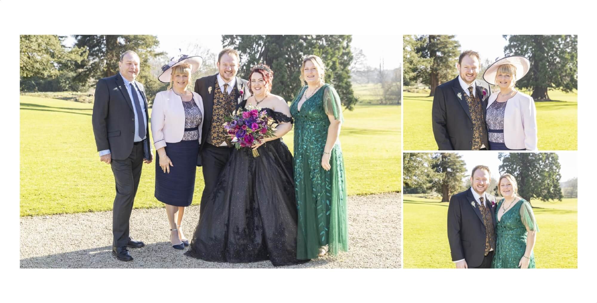 Wedding photographer at Ettington Park Warwickshire
