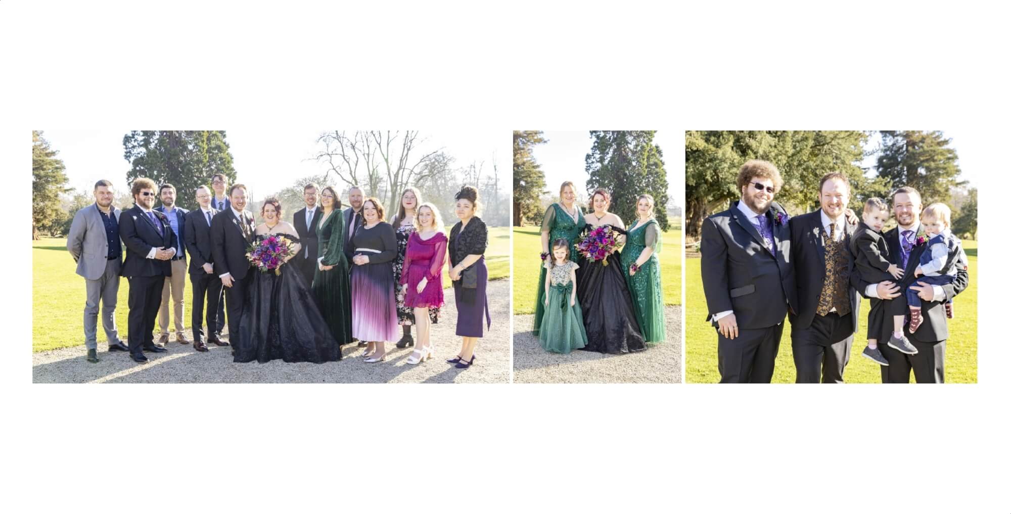 Wedding photographer at Ettington Park Warwickshire