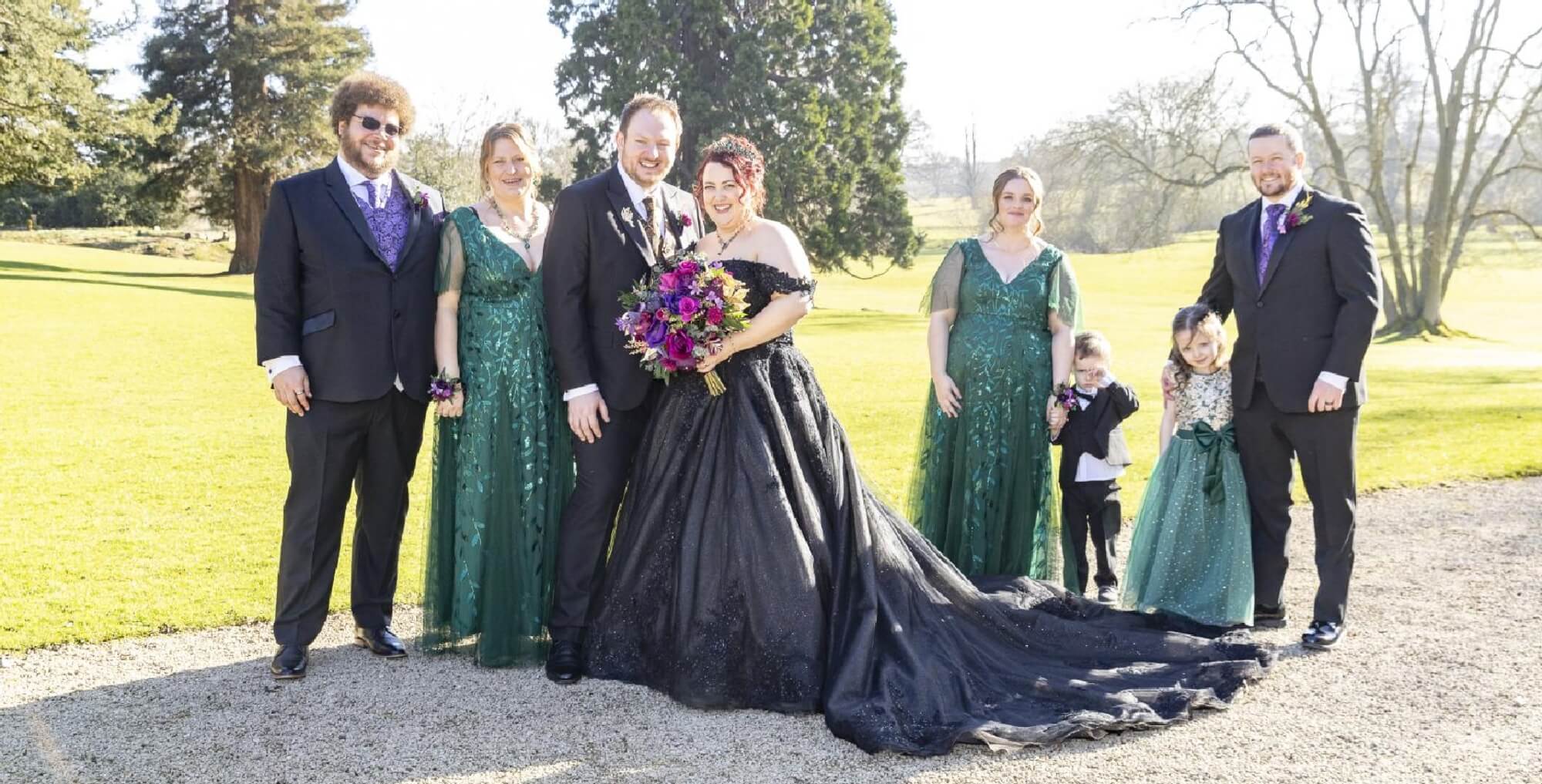 Wedding photographer at Ettington Park Warwickshire