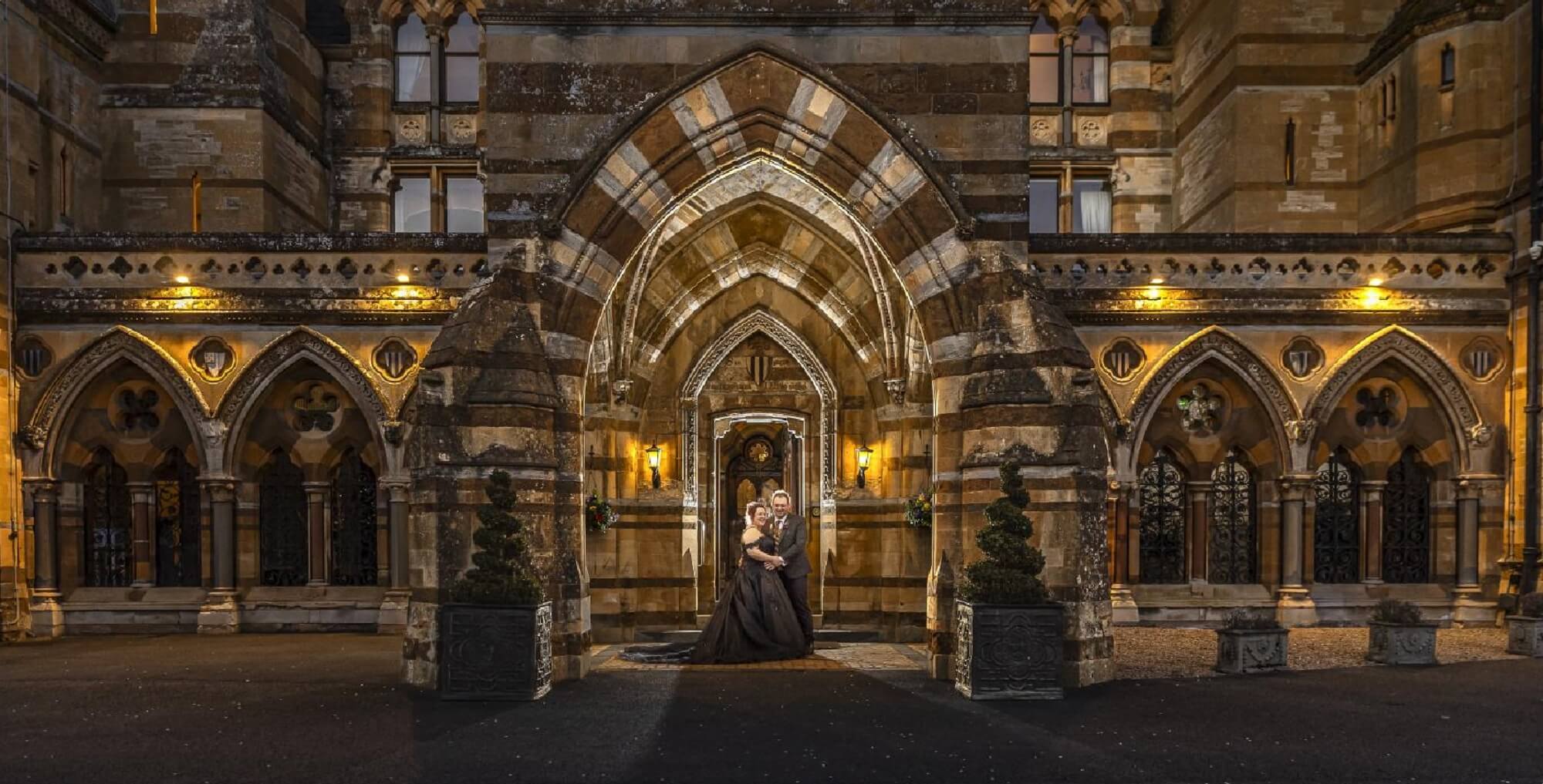 Wedding photographer at Ettington Park Warwickshire