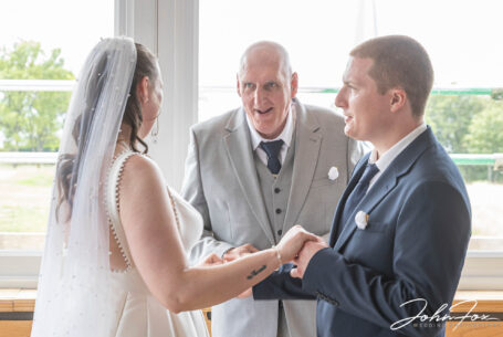 Wedding ceremony caught on camera by John Fox Wedding Photography in Bedfordshire