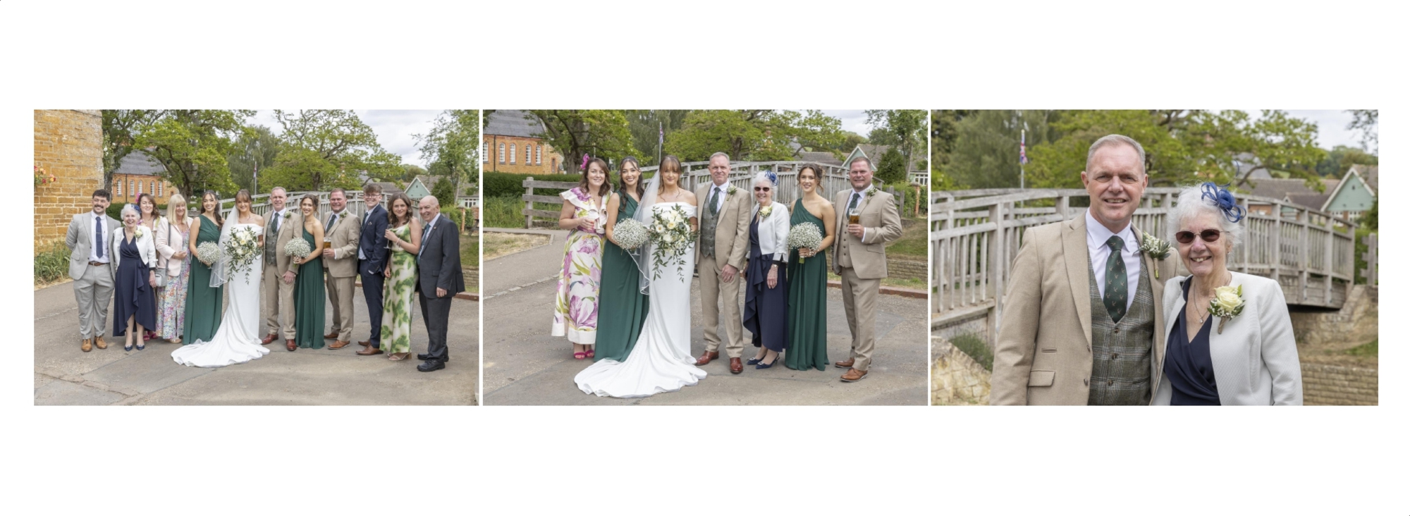 Wedding album design by Leicestershire photographer