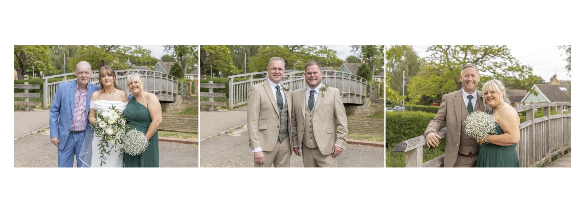 Wedding album design by Leicestershire photographer