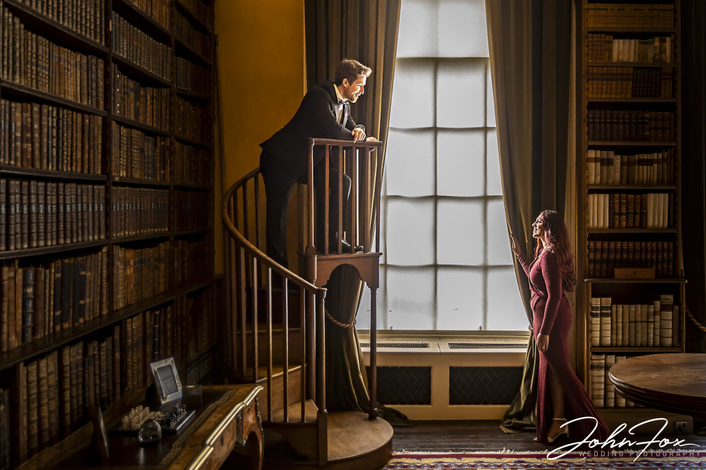 Jenna and Oliver’s pre-wedding shoot at Ragley Hall