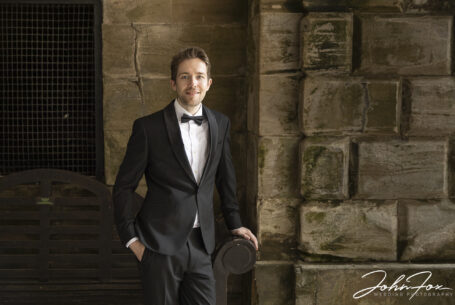 Image of Oliver at his pre-wedding shoot at Ragley Hall, Warwickshire