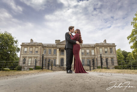 Jenna and Oliver’s pre-wedding shoot in the grounds of Ragley Hall
