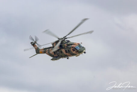 AgustaWestland AW101 Merlin Helicopter at RIAT 2025. Image by John Fox.
