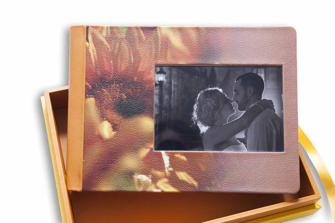 Help Planning Your Wedding Hints Tips and Advice – Part 11 - The wedding album. Image of a beautifully-crafted wedding album from John Fox Wedding Photography