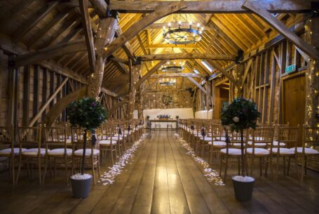 Help Planning Your Wedding Hints Tips and Advice - Choosing the Right Venue. Image of a Countryside barn wedding venue