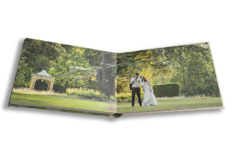 Golden hour couple portrait in the grounds at Kilworth House – part of Leicester and Kilworth House wedding photography story