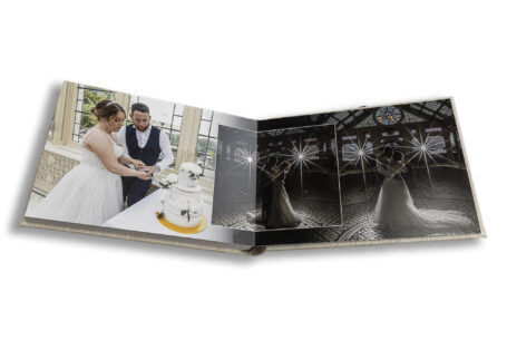 Cutting the cake and first dance at Kilworth House – John Fox Wedding Photography