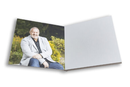 Wedding guest book showing groom to be Ian at The Five Bells Pub in Bedfordshire