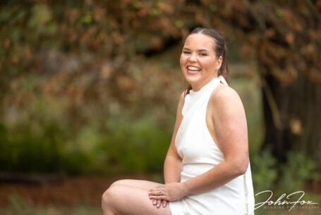 Bride-to-be Gabrielle at her Pre-Wedding Shoot at Brownsover Hall in Rugby, Warwickshire. John Fox Wedding Photography.