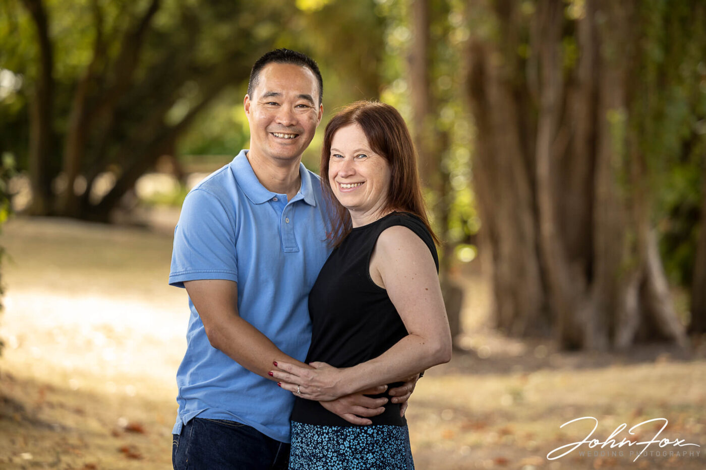 Rebecca and Son's pre-wedding photo shoot by John Fox Wedding Photography at Hadley Park Hotel in Shropshire
