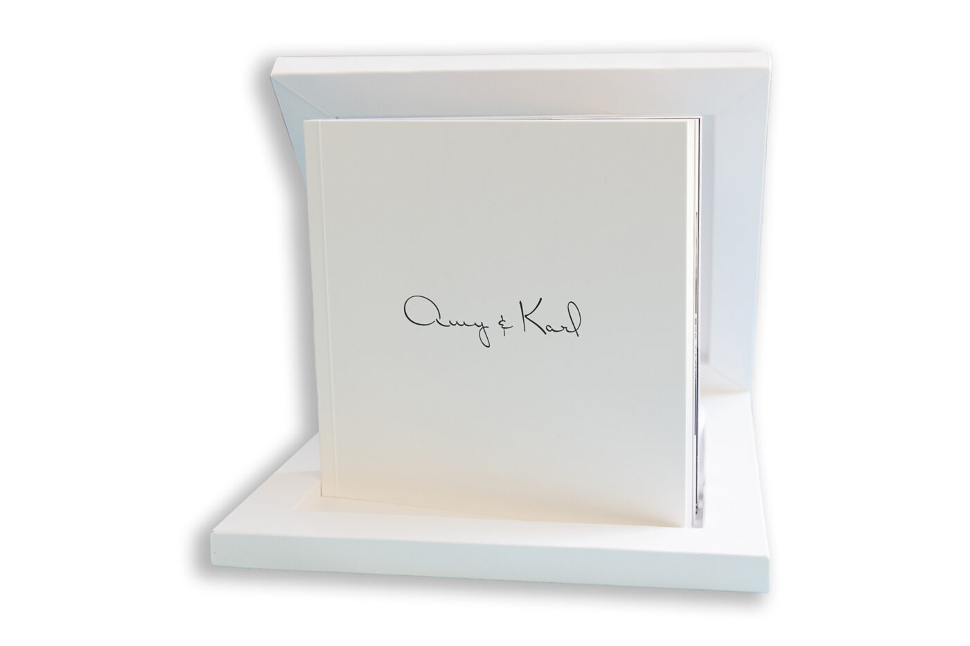 Amy and Karl’s Bespoke Guest Book. John Fox Wedding Photography: a Leicester Wedding Photographer.