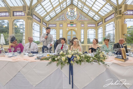The best man's speech for Emma and Daniel's wedding at Kilworth House.