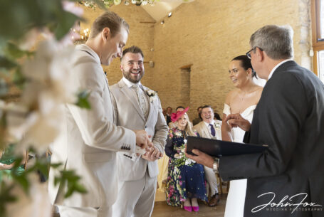 Kingscote Barn wedding captured perfectly by John Fox Wedding Photography