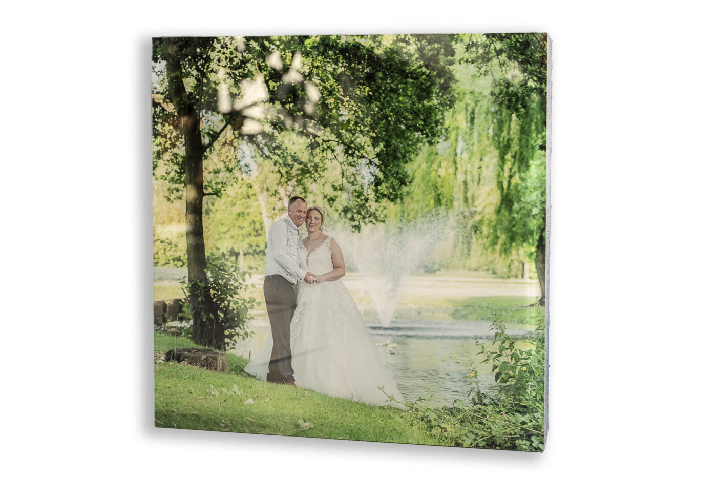 Samantha and Paul’s bespoke wedding album. Staffordshire Wedding by John Fox Wedding Photography