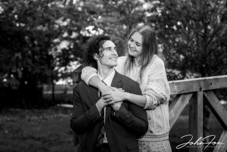 Hothorpe Hall pre-wedding shoot for Sophie and Jack. Image by John Fox Wedding Photography.