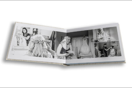 Bridal Preparations for Emma at Salon 79 in Brinklow. Images by John Fox