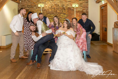Fun photos of the table groups at Abigail and Daniel’s Dodford Manor wedding