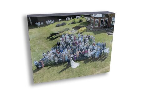 Sophia and Dimitri's wedding album cover by John Fox. Wedding Photographer based in Warwickshire