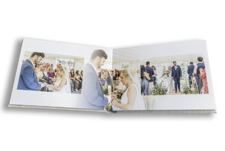 Images taken by John Fox and displayed in the beautiful wedding album for Sophia and Dimitri. Warwickshire garden wedding.