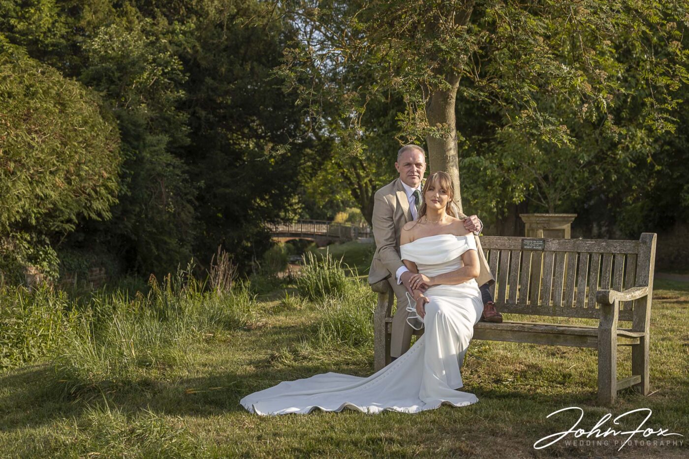 Emma an Lee on their special day. Leicestershire and Northamptonshire Wedding Photographer Packages from John Fox.