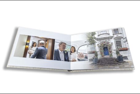 Amanda and Alex’s wedding album showing images of the Chelsea Registry Office. London Wedding Photography by John Fox.