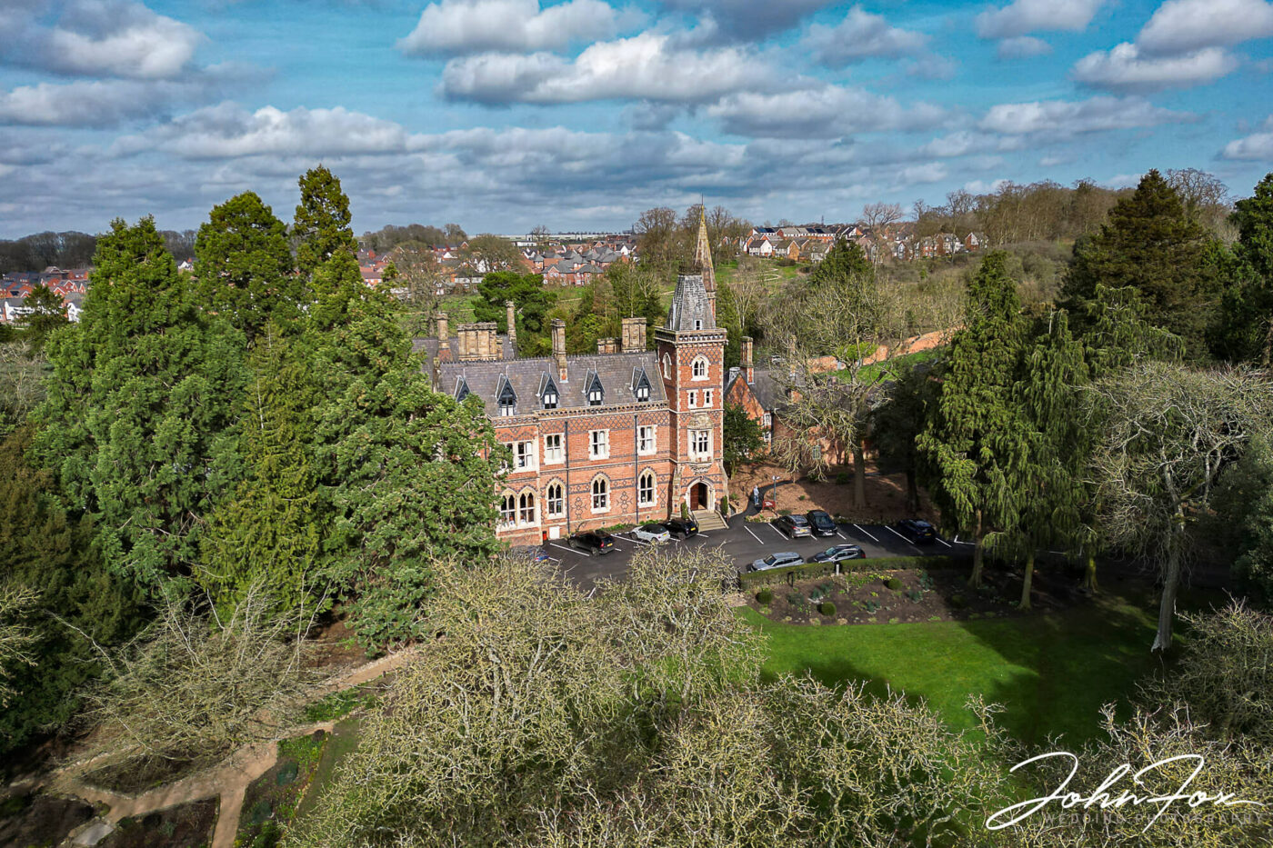 The refurbished Brownsover Hall in Warwickshire. John Fox returns to another venue that recommends his services.