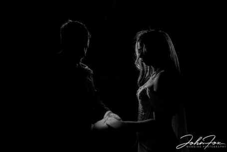 Eleanor and Oliver share a quiet moment on their Wedding Day at Kilworth House in Leicester