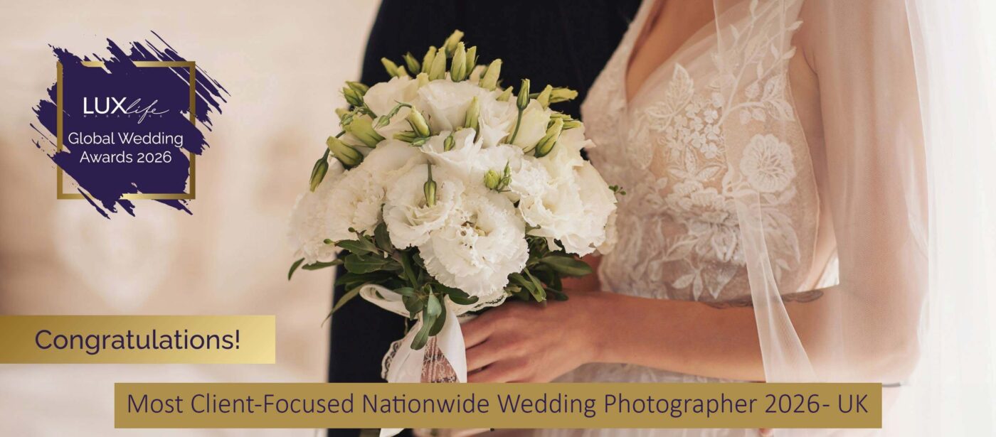 John Fox awarded Most Client-Focused Nationwide Wedding Photographer 2026 by LUXlife Magazine