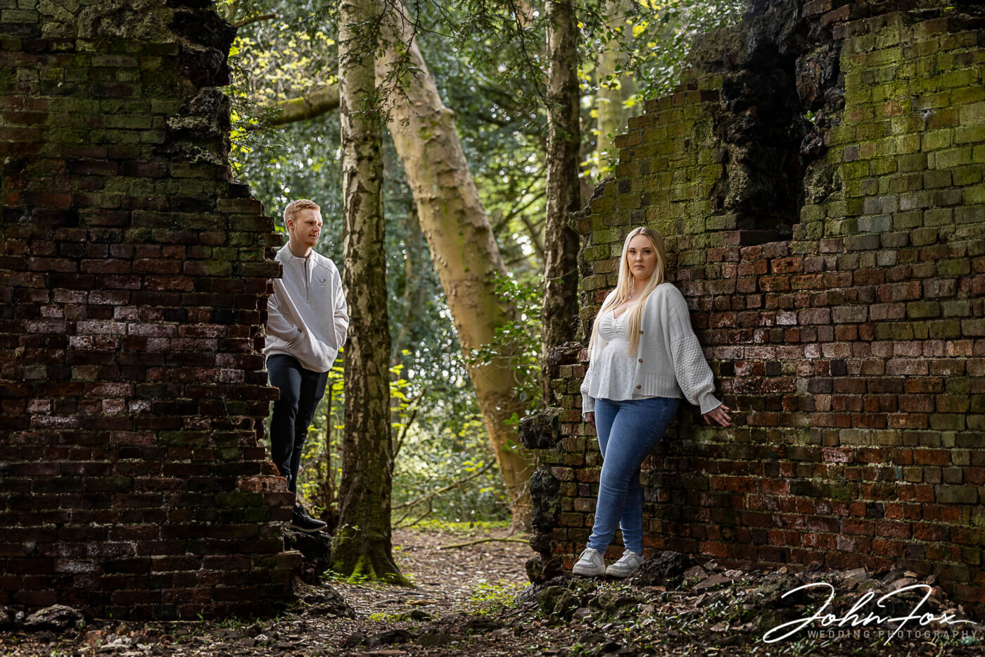 Tia and Kieran’s Pre-Wedding Shoot in Nottinghamshire at Mapperley Reservoir
